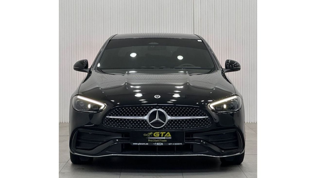 Mercedes-Benz C 200 2024 Mercedes C200 Premium Plus, SEP 2028 Gargash Warranty + Service Contract, GCC