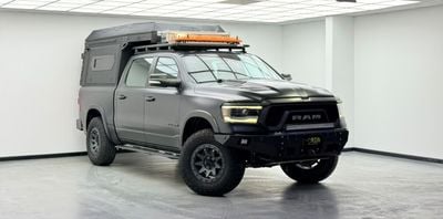 RAM 1500 REBEL 2021 RAM 1500 Rebel Double Cab / Camper Conversion, Warranty, Full Service History, GCC.