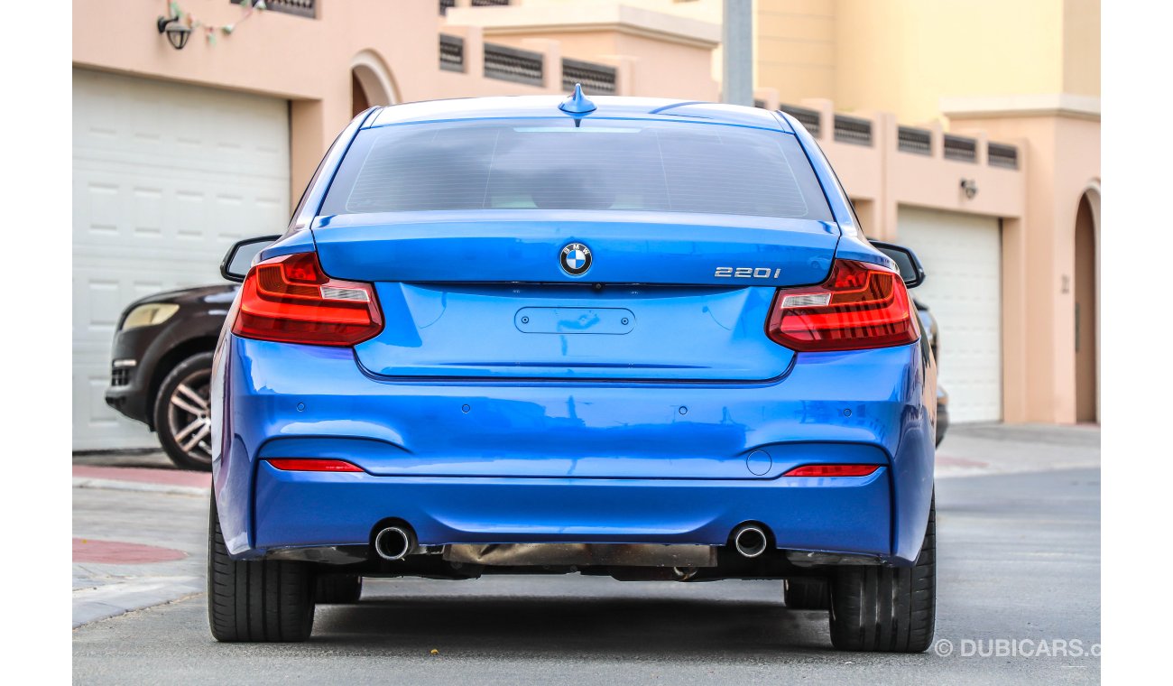 BMW 220i i M- Sport AED 1,550 P.M with 0 % Down payment