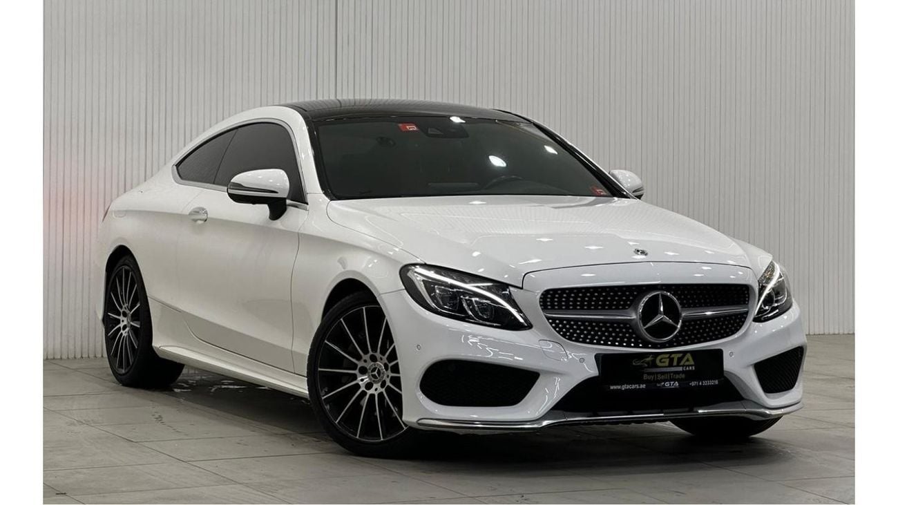 Mercedes-Benz C 300 Coupe 2018 Mercedes Benz C300 AMG Coupe, Warranty, Full Service History, Full Options, Low Kms, GCC
