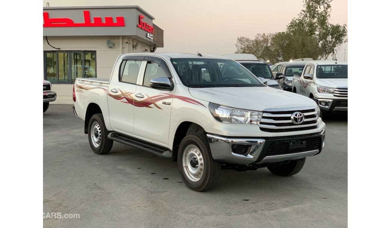 تويوتا هيلوكس Pick Up 4x4 2.7L Gasoline with Manual Gear 2021 Model