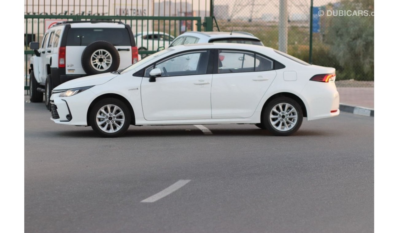 تويوتا كورولا 1.8L HYBRID,PUSH START, SUNROOF, MODEL 2023 FOR EXPORT ONLY