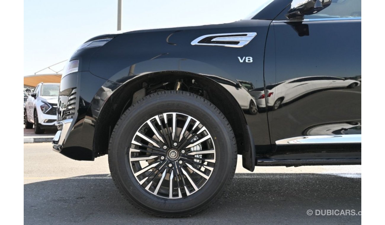 Nissan Patrol V8 Platinum 2023 with Driver – Germes Car Rental