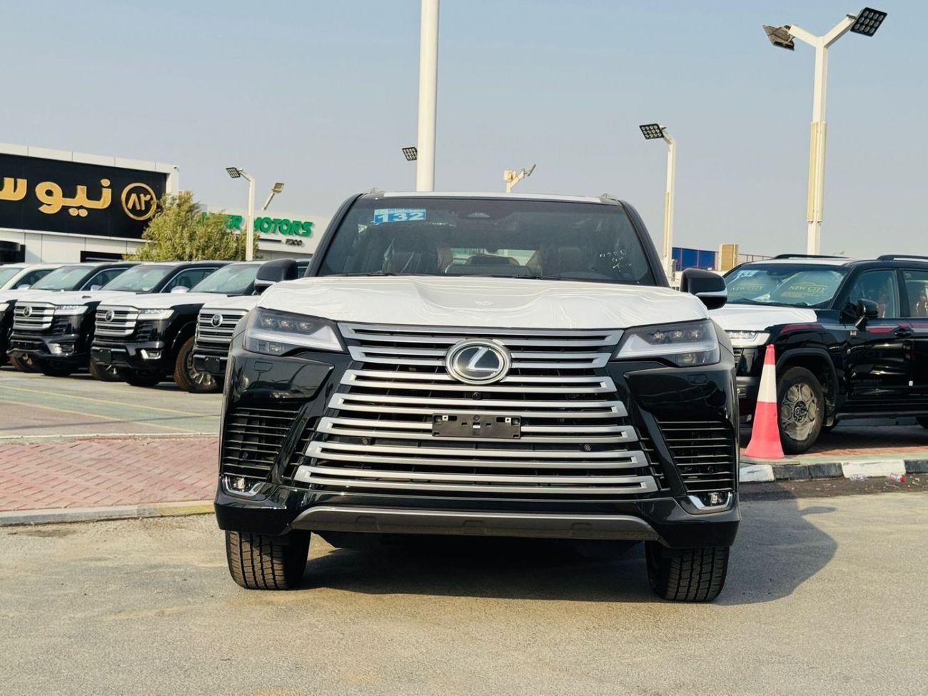 Lexus LX 600 LEXUS 600 SIGNATURE 3.5L TWIN TURBO PTR F/O A/T BLACK 2025
