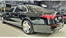 Mercedes Maybach S480 Maybach MAYBACH S480 2021 BLACK IN BLACK IN PERFECT CONDITION ONLY 6000 KM FOR 980K AED