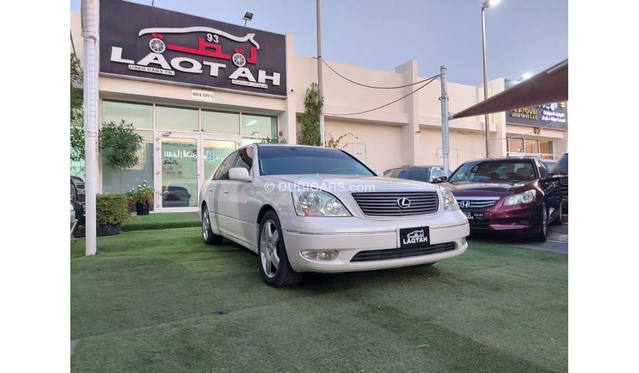 لكزس LS 430 وارد موديل 2002 نصف الترا لون ابيض داخل بيج فتحه جلد رنجات حساسات بحاله ممتازه لاتحتاج لأي مصاريف
