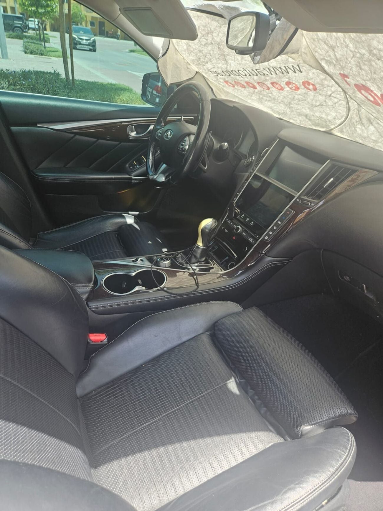 إنفينيتي Q50 Q50S 3.5L Hybrid 360HP Full Option
