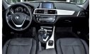 BMW 120i EXCELLENT DEAL for our BMW 120i ( 2019 Model ) in White Color GCC Specs