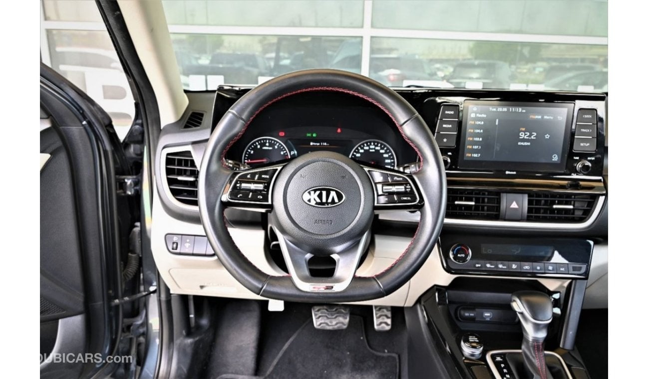 Kia Seltos Kia Seltos GT Line - GCC - Push/Start - Big Screen - Original Paint - AED 1,584 Monthly Payment - 0%