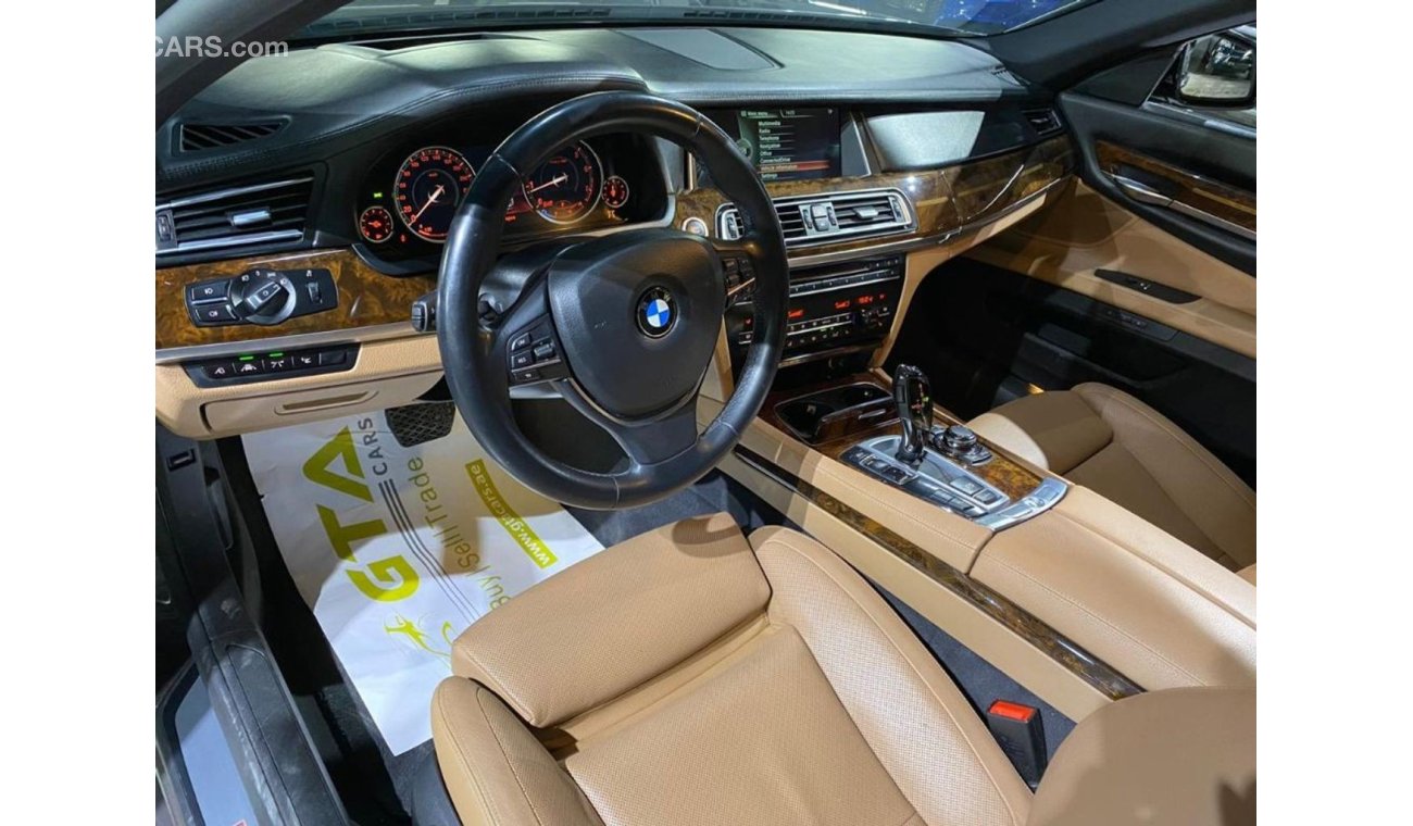 بي أم دبليو 750 2014 BMW 750 LI EXCLUSIVE ORIGINAL PAINT FULL AGMC SERVICE HISTORY