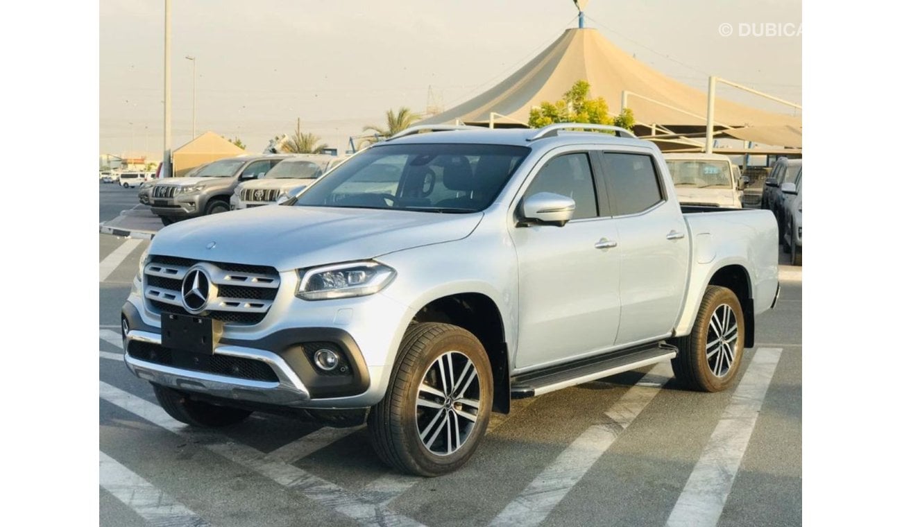 مرسيدس بنز X 250d Mercedes-Benz X 250d 4Matic Diesel Engine Model 2019 silver color full Option very clean and good Co