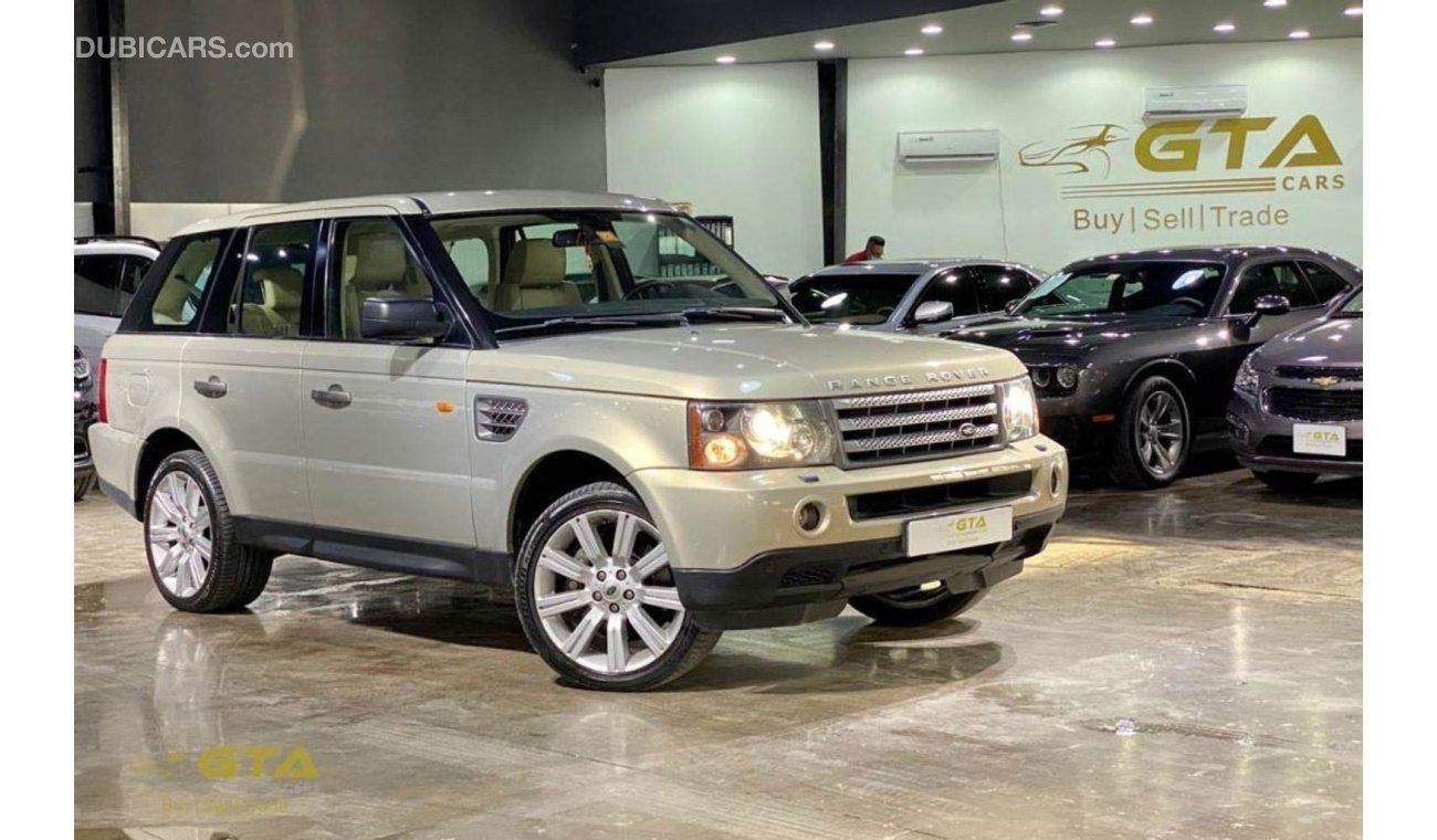 Land Rover Range Rover Sport 2008 Range Rover Sport Supercharged, Full Service History, GCC