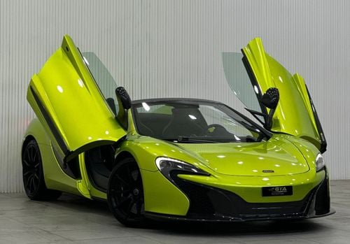 McLaren 650S 2015 McLaren 650S Spider MSO, Full Carbon Fiber Package(Top Specs P1 Looks Rim) Full McLaren History