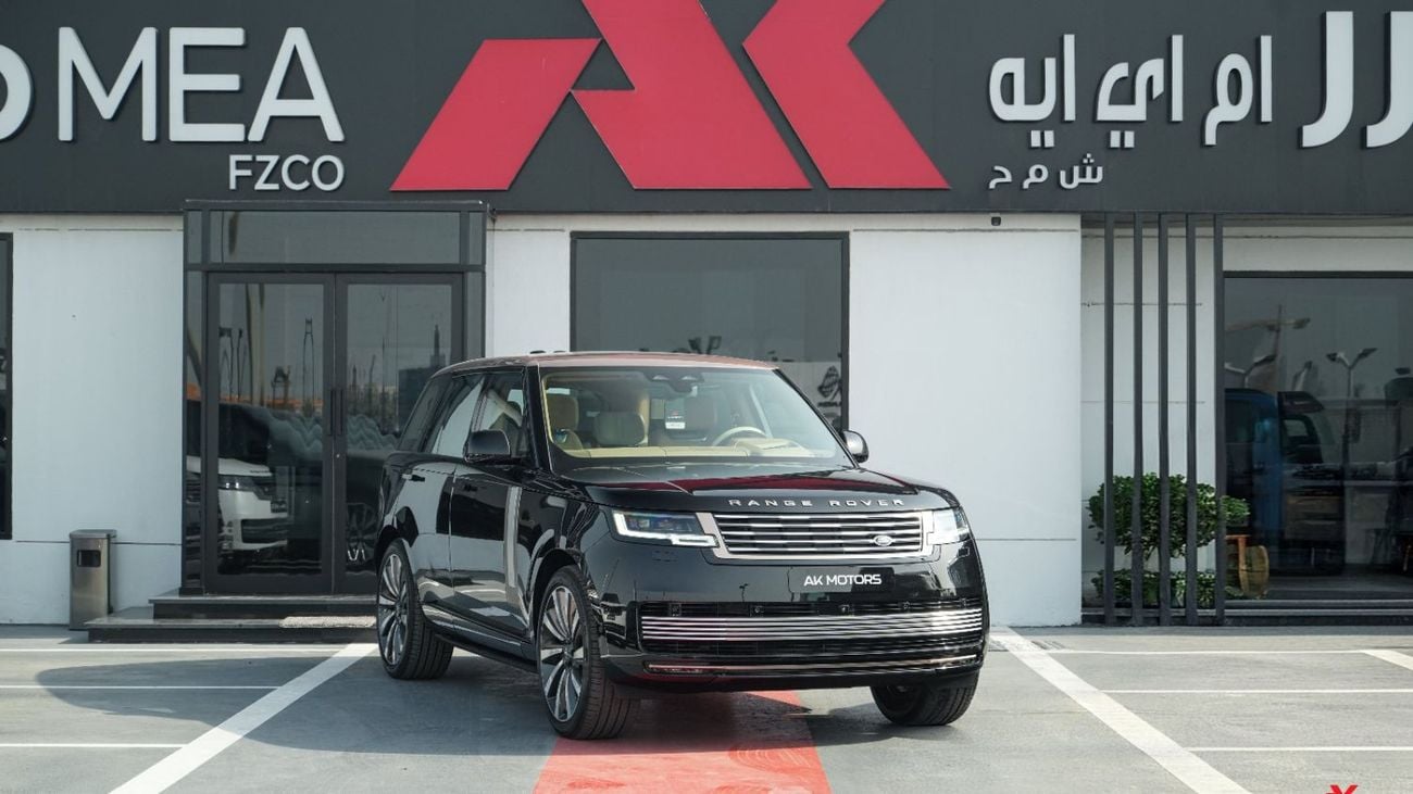 لاند روفر رينج روفر SV SWB P615  4.4L Santorini Black 2026MY Export Only