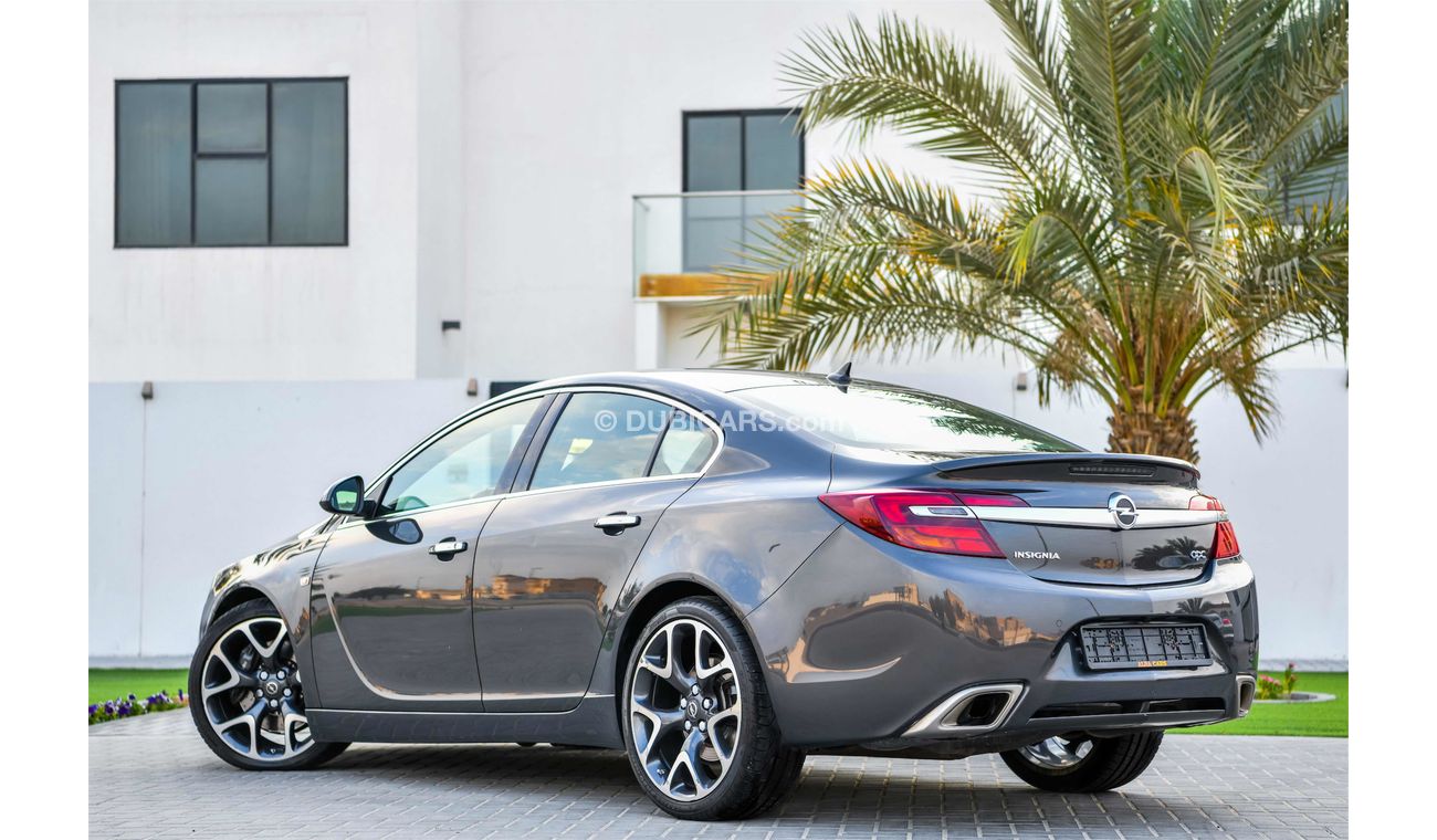 Opel Insignia OPC 2.8L V6 AWD - 2015 - 2 Years Warranty! - AED 1,547 PER MONTH - 0% DOWNPAYMENT