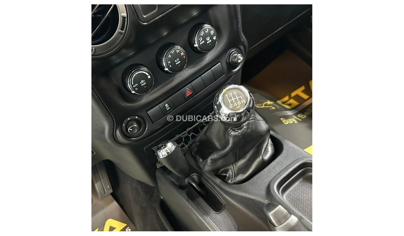 Jeep Wrangler 2016 Jeep Wrangler Sport Manual Transmission, Service History, Excellent Condition, GCC