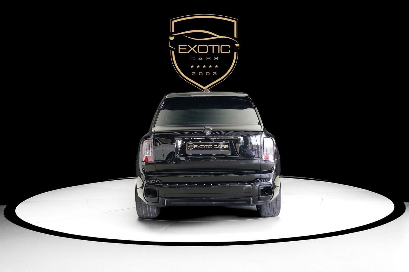 Rolls Royce Cullinan BLACK BADGE FACELIFT