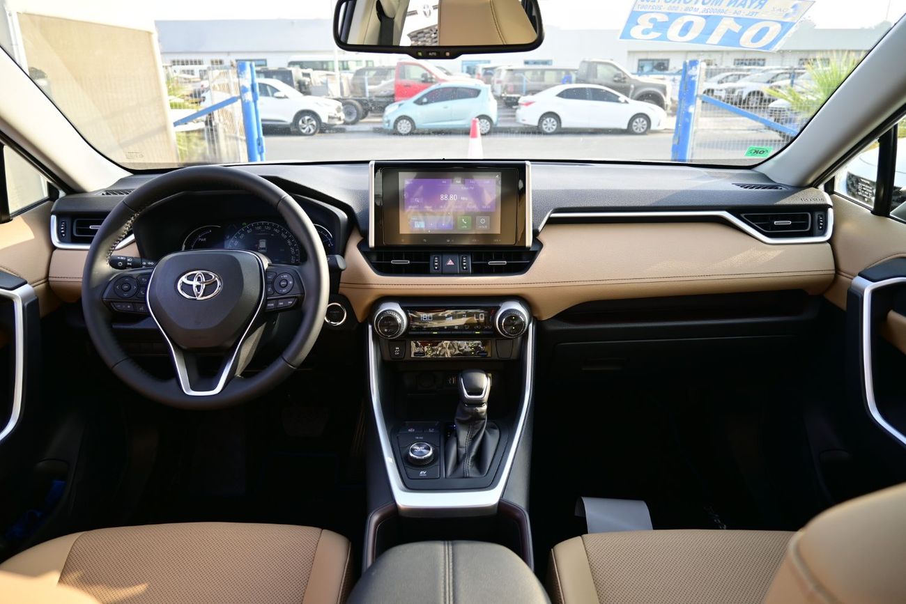 تويوتا راف ٤ Toyota RAV4 Limited 2.5L Hybrid, AWD, Model 2025 Color White
