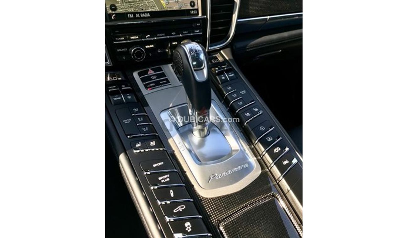 Porsche Panamera 4.8-liter twin-turbo-charged V8; AWD, seven-speed dual-clutch sequential manual and automatic. 520 h