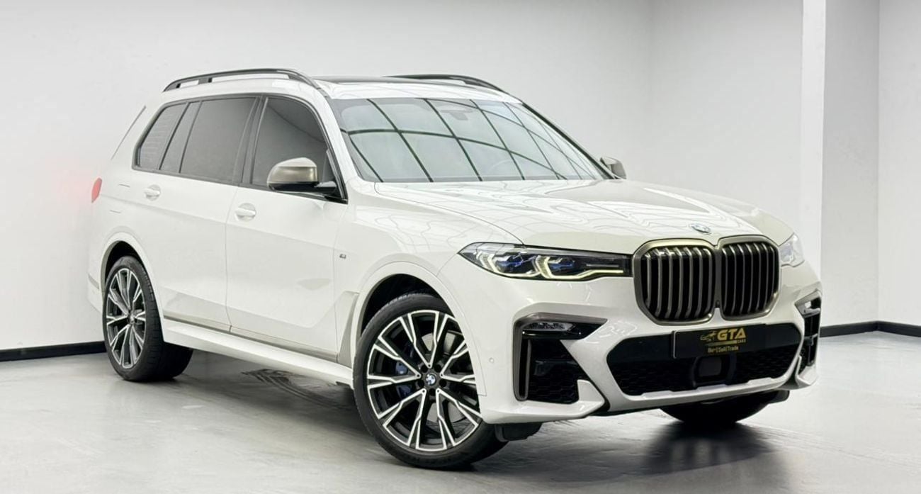 BMW X7 M50i 2022 BMW X7 M50i M-Sport, 2027 BMW Warranty + Service Pack, Full BMW Service History, 7 Seater, GCC