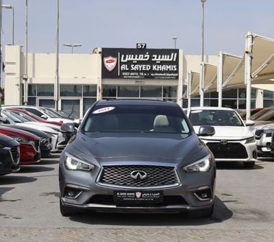 Infiniti Q50 Luxe 3.0L Infiniti Q50 - 2021  - GCC- Full Option - Accident-Free - 6(V) - 3.0L - Excellent Conditio
