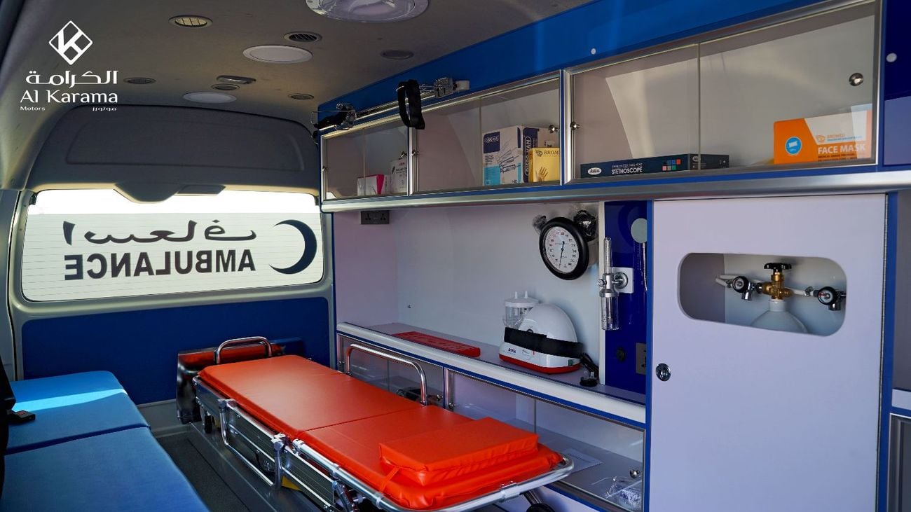 تويوتا هاياس 2.5 Manual Ambulance - Medical Transport - Engineered for Emergencies