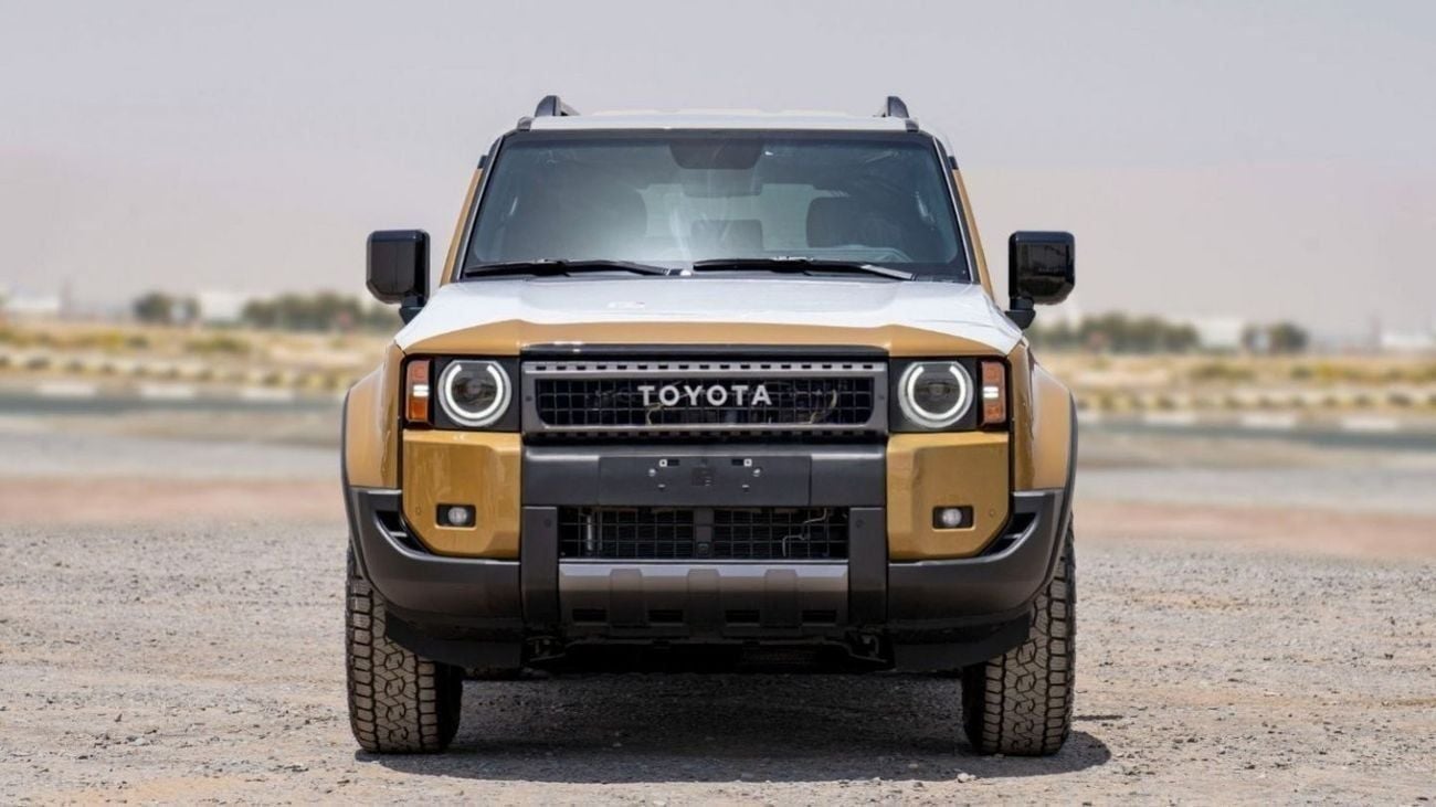 تويوتا برادو ADVENTURE 1ST EDITION TOYOTA PRADO 250 2.4P AT FIRST EDITION MY2025– SAND & GREY ROOF