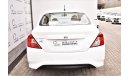 Nissan Sunny AED 684 PM | 1.5L SV GCC DEALER WARRANTY