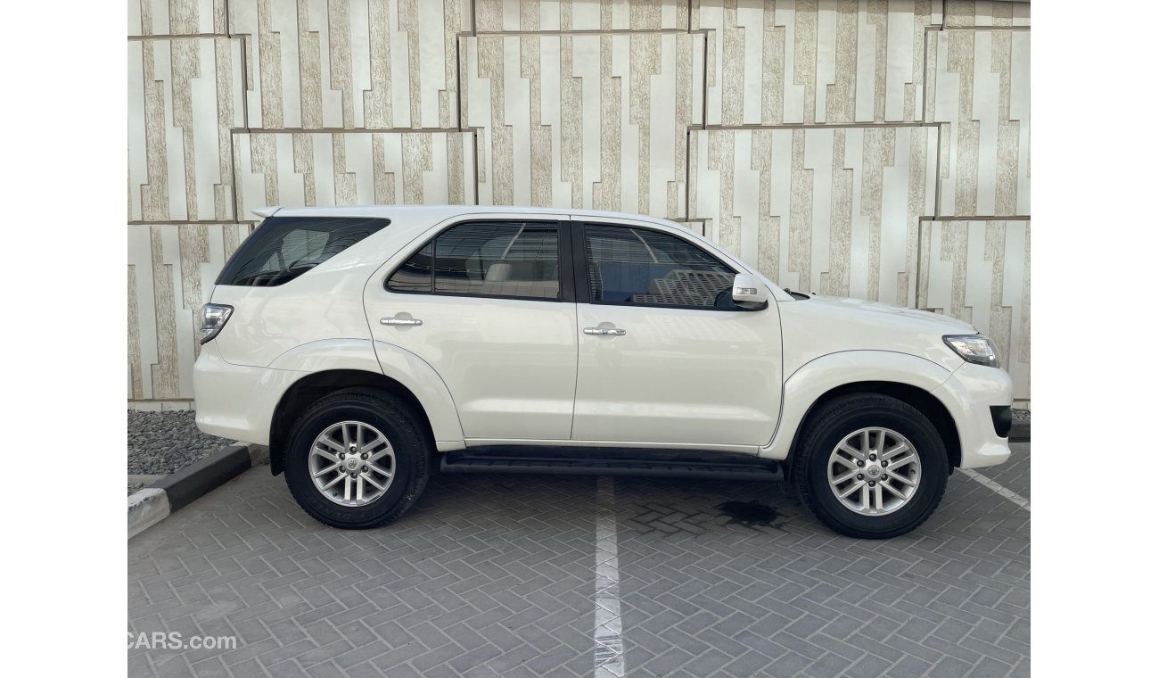 تويوتا فورتونر 2.7L | SRS|  GCC | EXCELLENT CONDITION | FREE 2 YEAR WARRANTY | FREE REGISTRATION | 1 YEAR FREE INSU