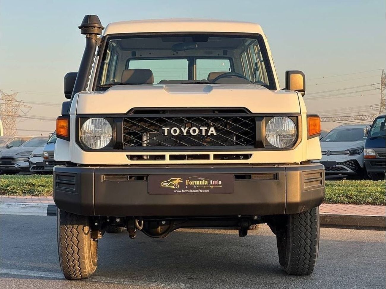 تويوتا لاند كروزر 70 LC78 4.5L V8 DSL M/T //2024// STANDER OPTION WITH DIFF LOCK , SNORKEL // SPECIAL OFFER // BY FORMULA