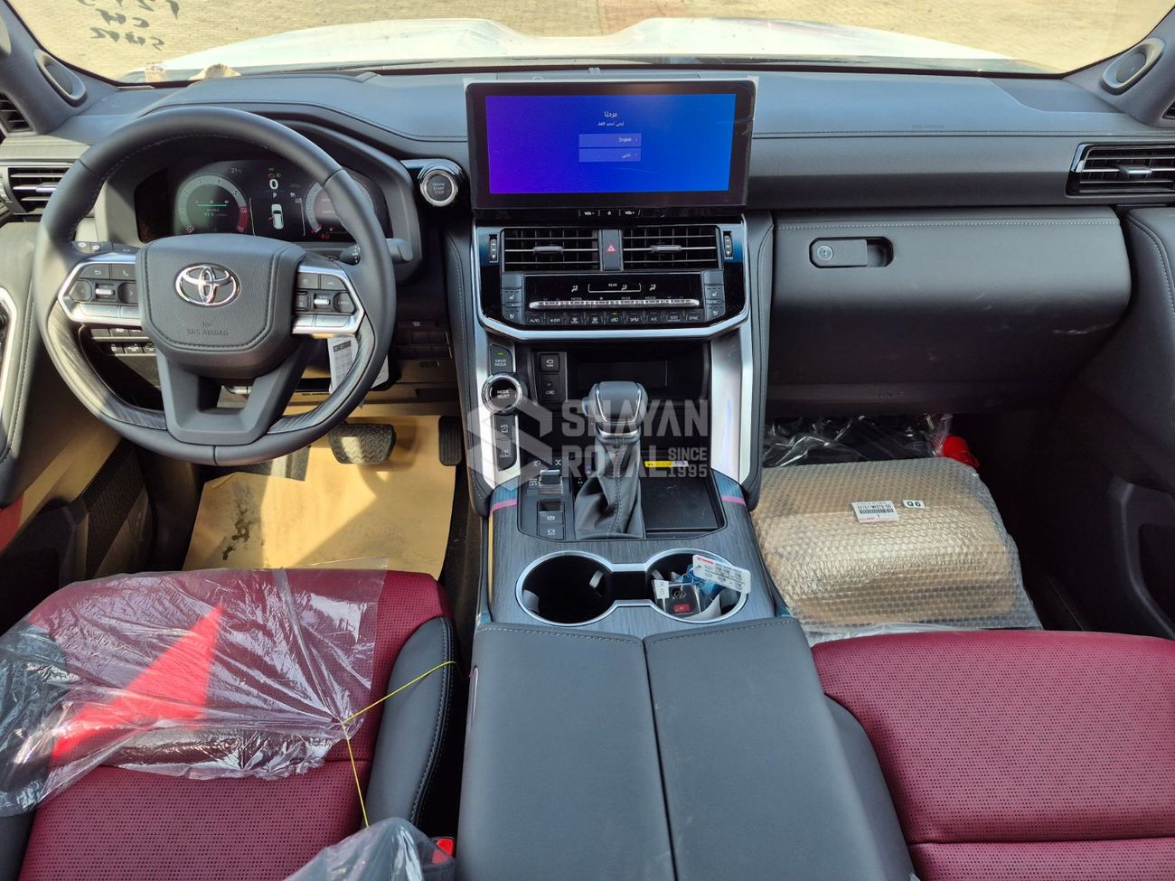 تويوتا لاند كروزر LC300 3.5L TWIN TURBO VXR FULL OPTION PETROL V6 AT 7S 2026MY