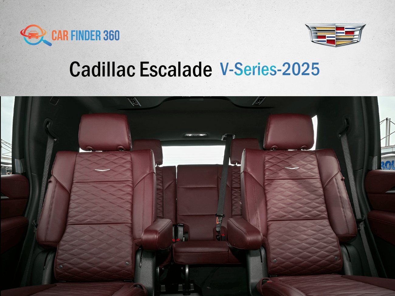 Cadillac Escalade Cadillac Escalade V-Series - Black -  2025 (Export)