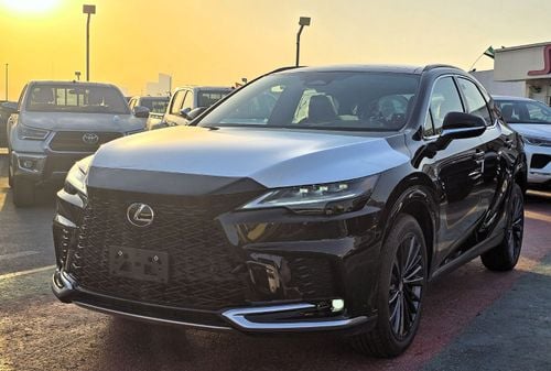 Lexus RX350 LEXUS F-SPORT RX350  2.4l A/T AWD SUV Black Color Inside Red  2026 Model