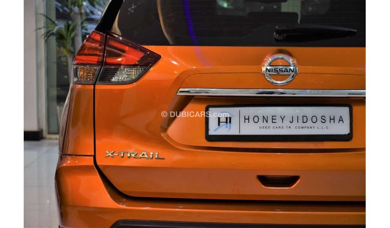 Nissan XTrail EXCELLENT DEAL for our Nissan XTrail 2.5 SL 2018 Model!! in Orange Color! GCC Specs