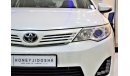 تويوتا كامري ( صبغه وكاله ORIGINAL PAINT ) Toyota Camry S+ 2014 Model!! in White Color! GCC Specs