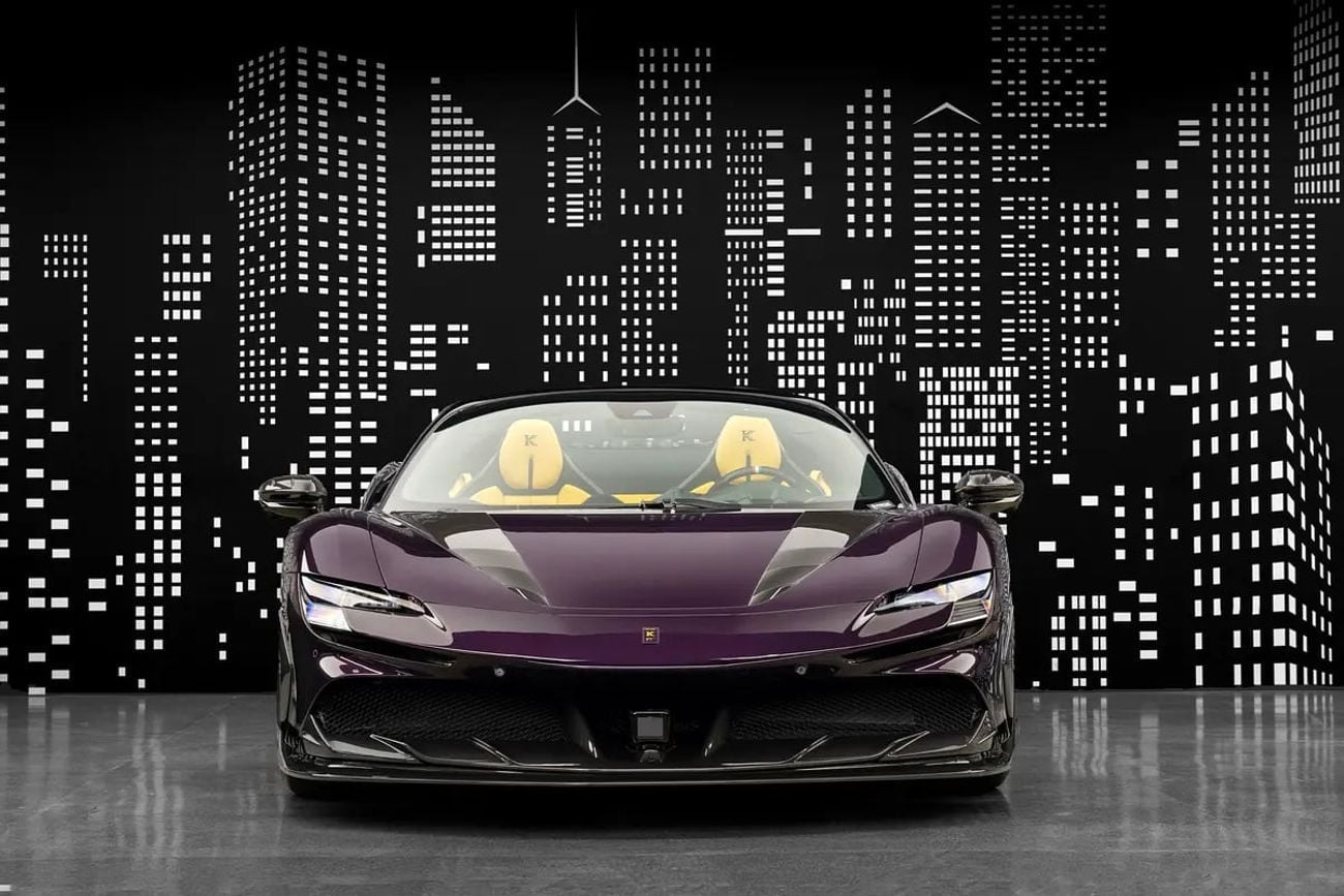 Ferrari SF90 SPIDER Ferrari | SF90 KEYVANY 1 OF 10 | VIOLA HONG KONG COLOUR