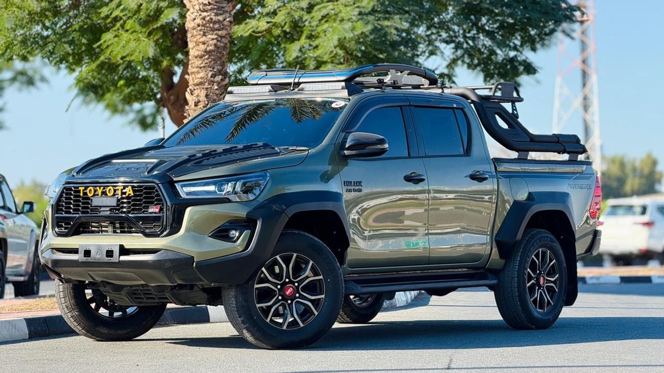 Toyota Hilux GR SPORTS BODY KIT INSTALLED | AT | SPORTS BAR WITH BASKET | LEATHER SEATS | 2.8L DIESEL | RHD