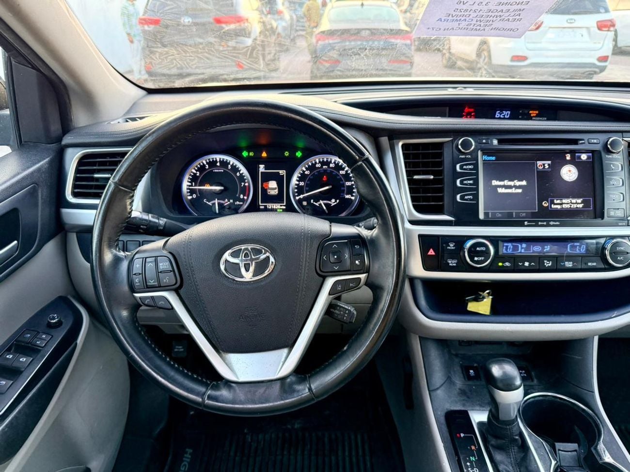 Toyota Highlander 2018 TOYOTA HIGHLANDER XLE 4X4 AWD FULL OPTION  READY Black