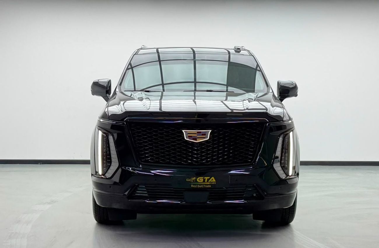 Cadillac Escalade SPORT PLATINUM 2025 Cadillac Escalade Sport Platinum, 2030 Cadillac Warranty + Service Pack, Low Km, 8 Seater, GCC