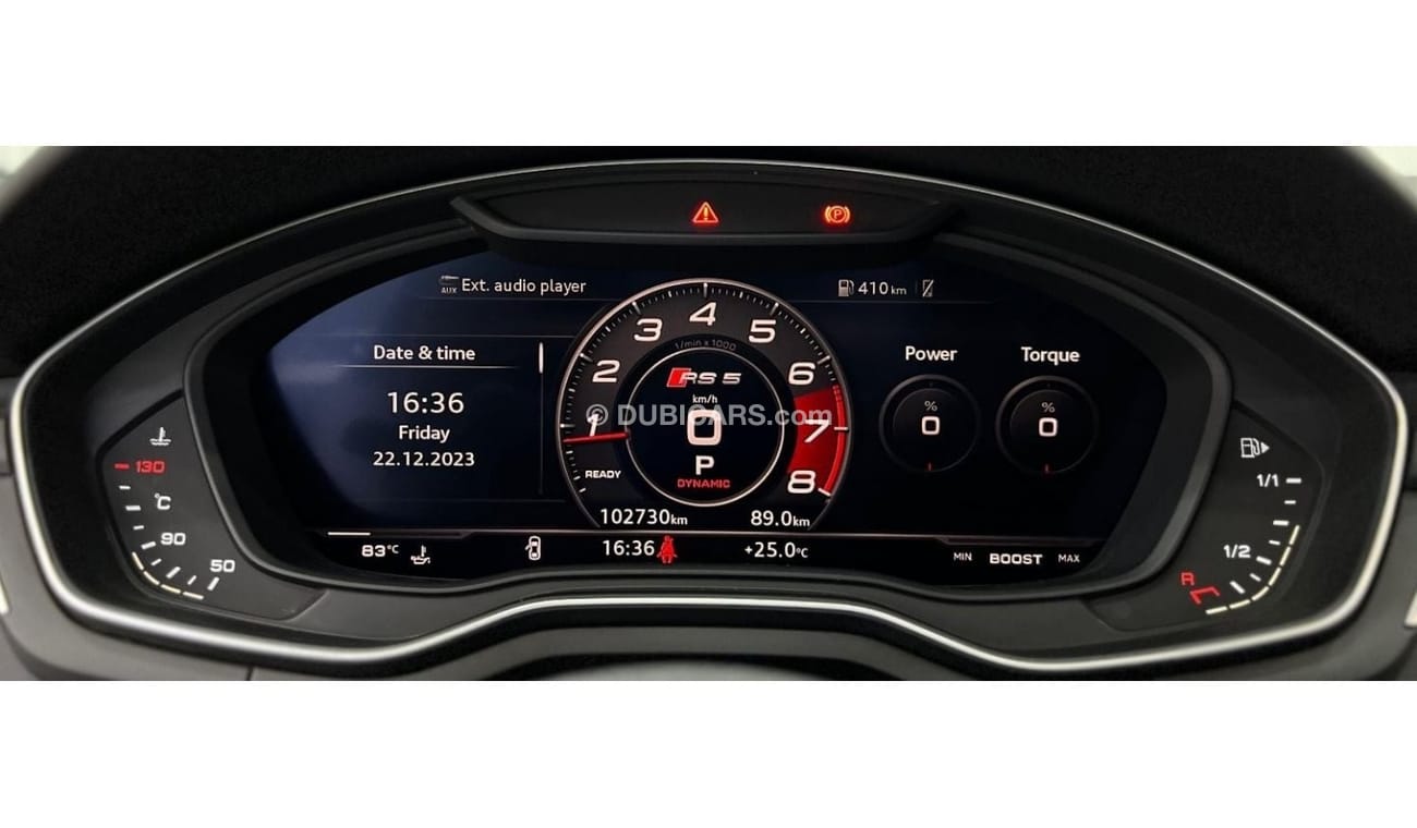 Audi RS5 2018 Audi RS5 TFSI Quattro, Warranty, Full Audi Service History, Full Options, GCC