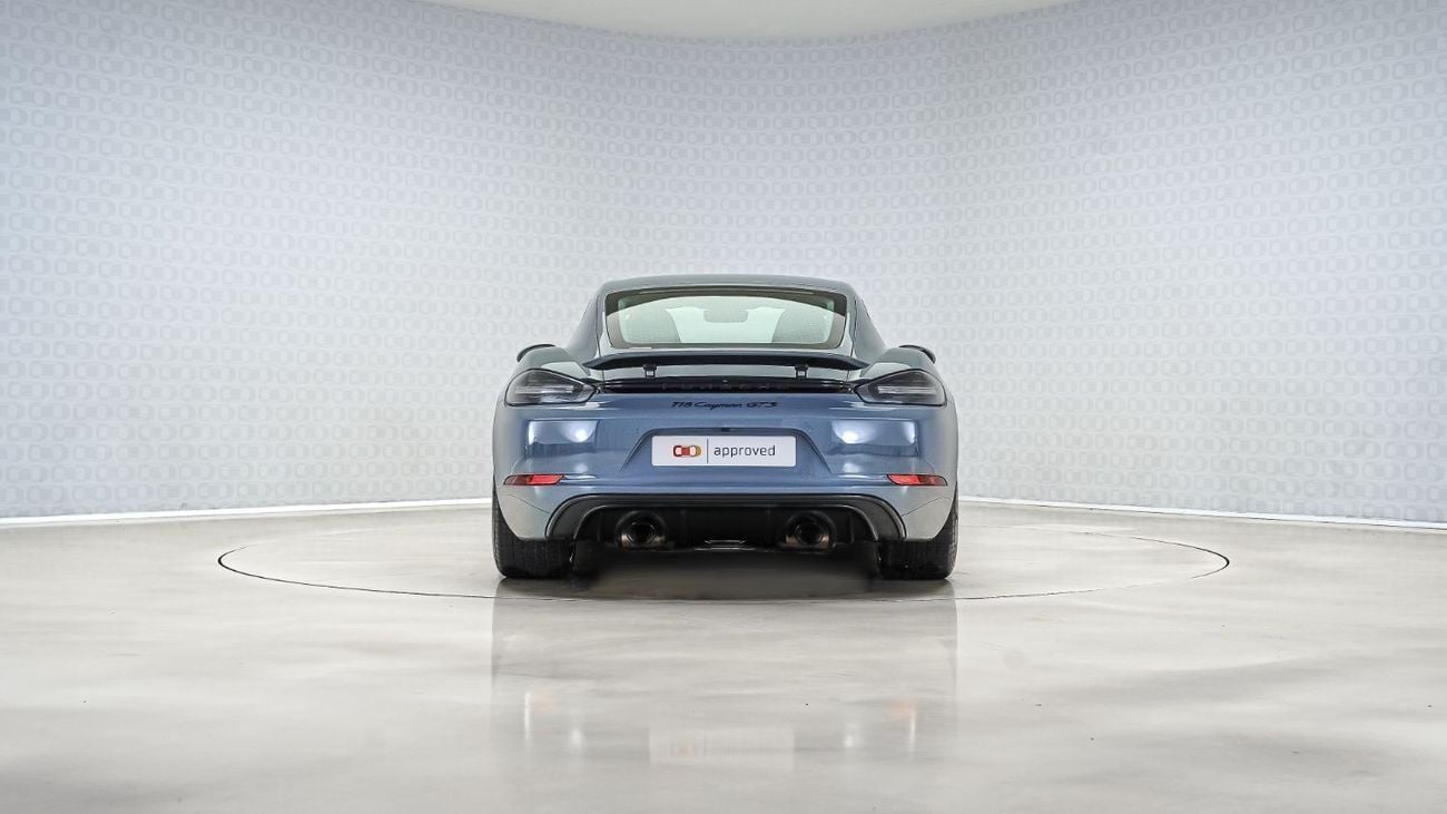 Porsche 718 Cayman GTS 4.0L A/T UAE's Very Best Example | AED 4,839 Per Month