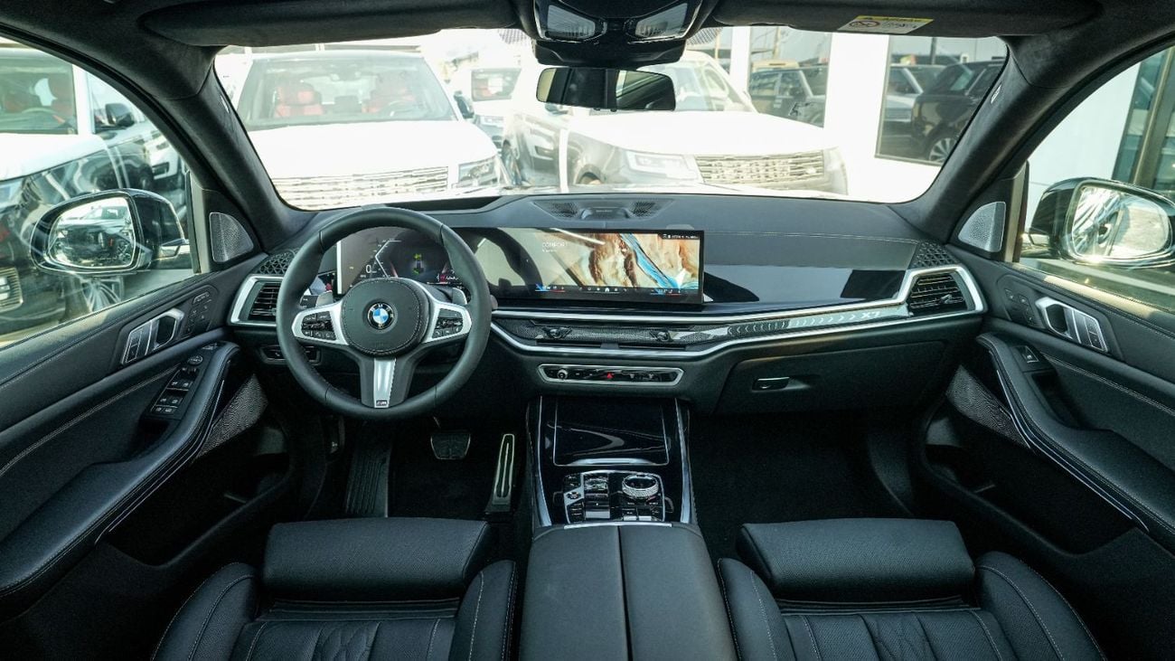 BMW X7 XDRIVE40i M SPORT PRO Black Sapphire metallic-Black 2026MY Export Only