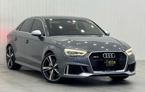 Audi RS3 TFSI quattro 2.5L (400 HP) Sedan 2018 Audi RS 3, 1 Year Warranty, Service History, GCC