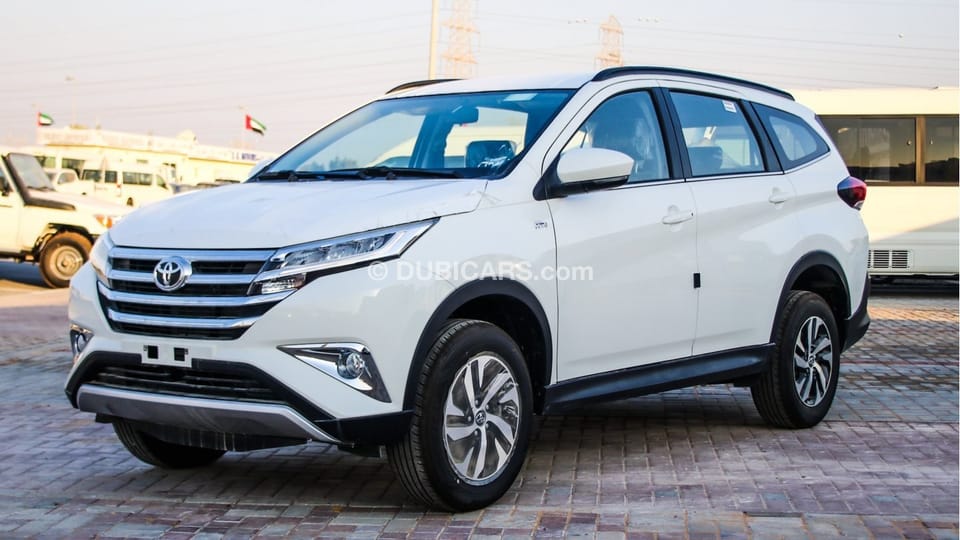 Toyota Rush 1.5L AT Petrol Mid Option Ggrade for sale. White, 2021