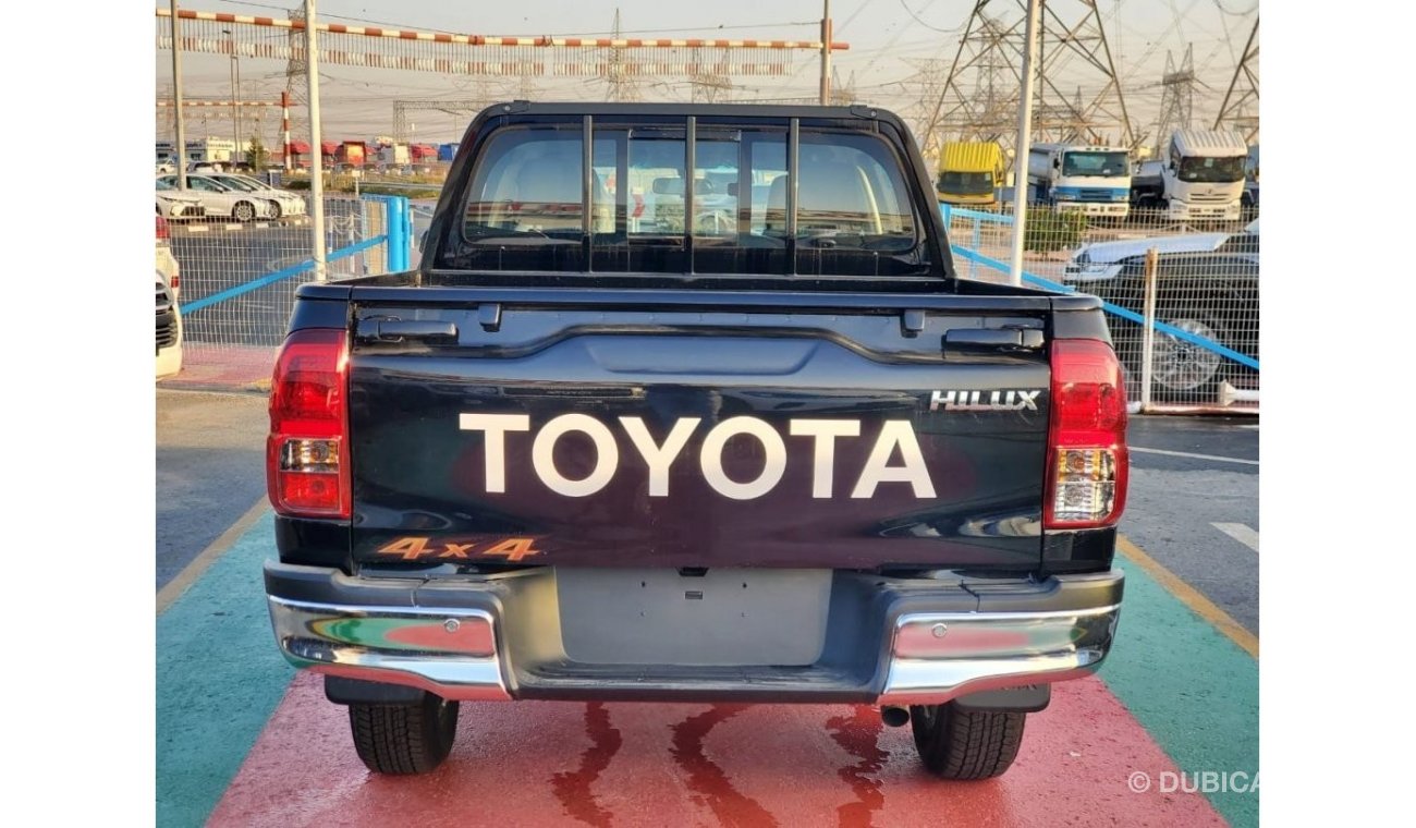 تويوتا هيلوكس Toyota Hilux 2022 model M/T 2.4 Diesel Black inside Black