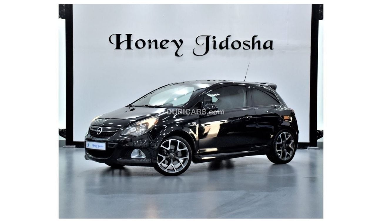 Opel Corsa EXCELLENT DEAL for our Opel Corsa OPC ( 2014 Model ) in Dark Gray Color GCC Specs