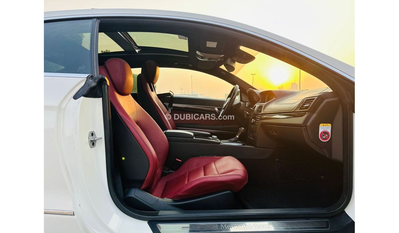 مرسيدس بنز E 350 MERCEDES- BENZ E350 COUPE 3.5 V6 || GCC || FULL OPTION || ADAPTIVE CURISE CONTROL