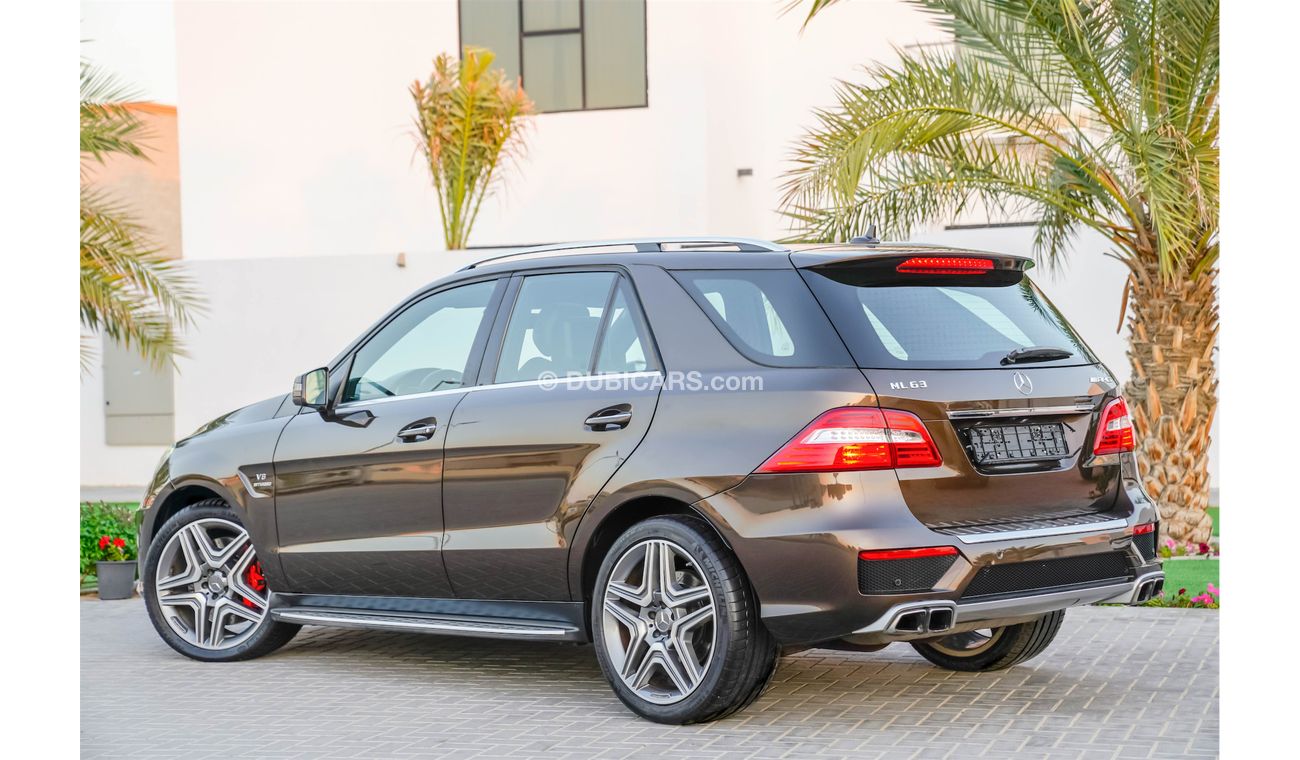 Mercedes-Benz ML 63 AMG - Fully Loaded! - Fully Agency Serviced! - Immaculate Condition! - AED 2,233 PM! - 0% DP