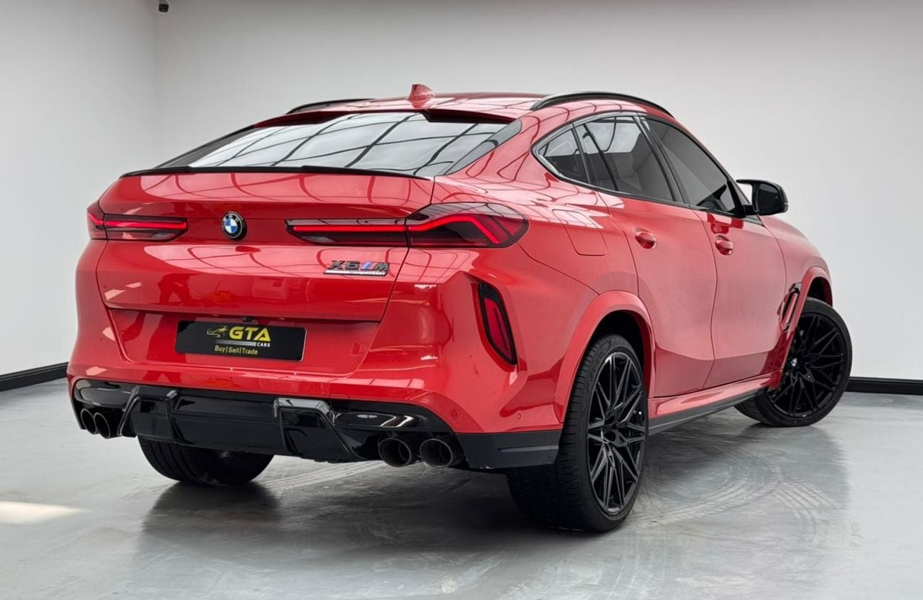 BMW X6 2022 BMW X6M Competition, 3/2027 BMW Warranty and Service Pack, BMW Service History, GCC