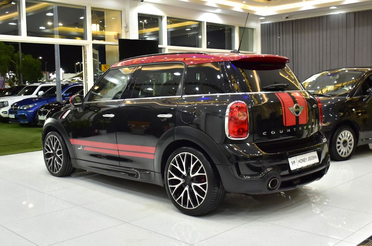 ميني جون كوبر كونتري مان EXCELLENT DEAL for our Mini Countryman John Cooper Works ( 2014 Model ) in Black Color GCC Specs